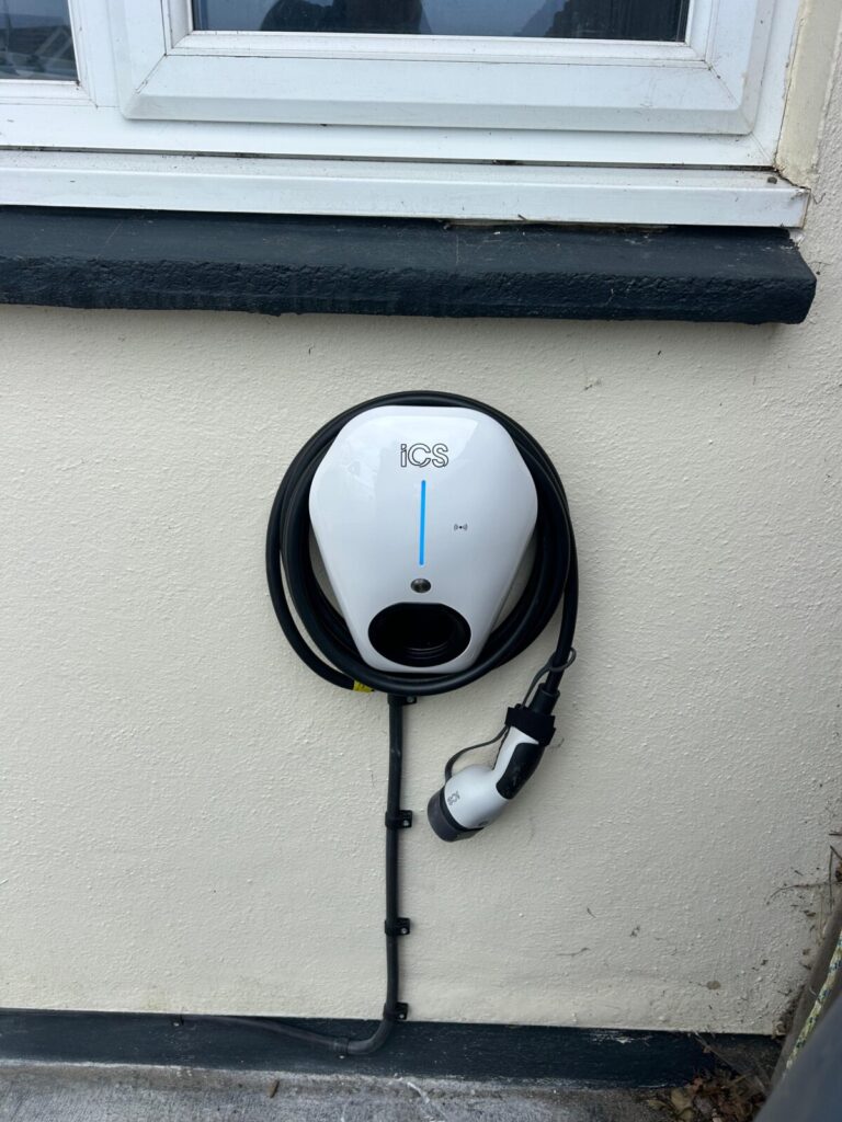 EV Charger Installation at Holiday Let Near Bude