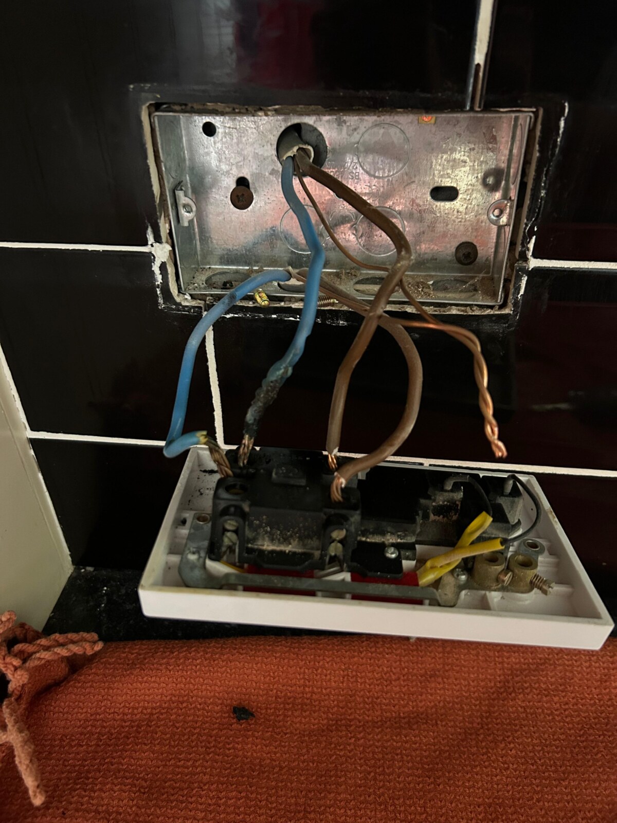 faulty cooker circuit repair electrical eicr 1