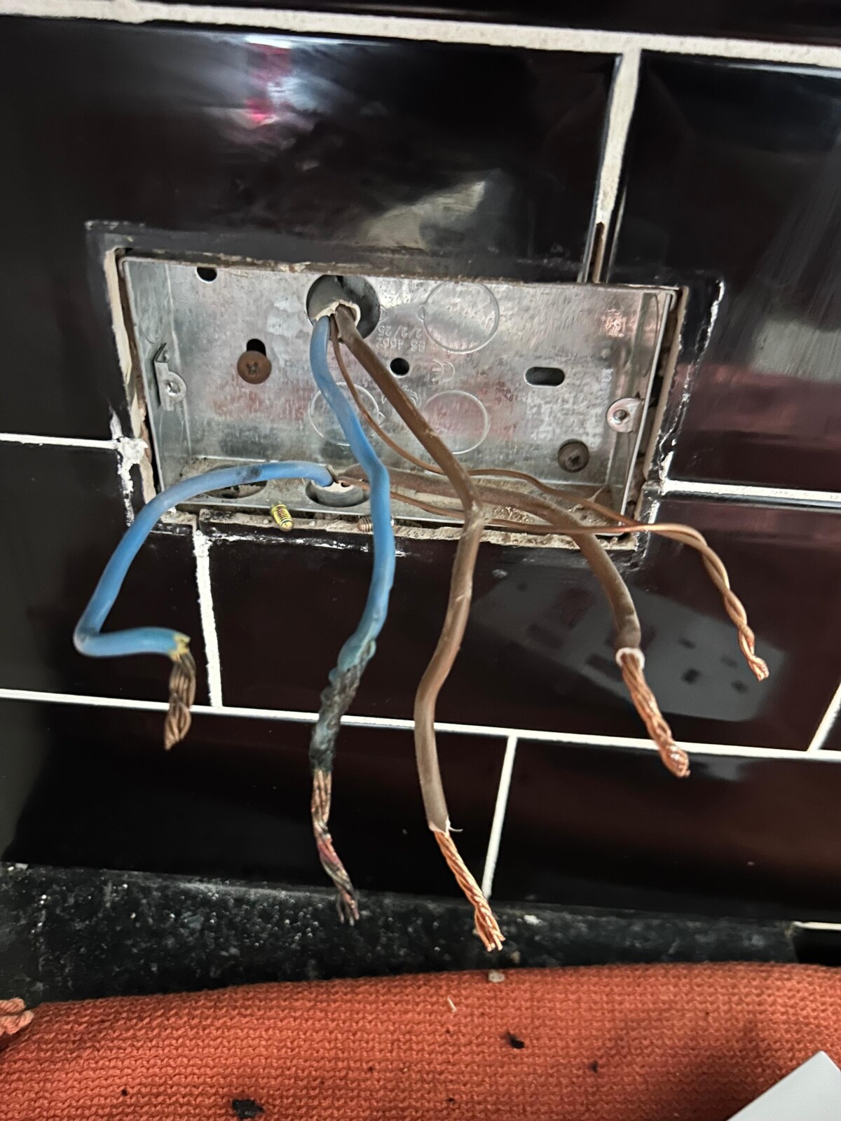 faulty cooker circuit repair electrical eicr 3