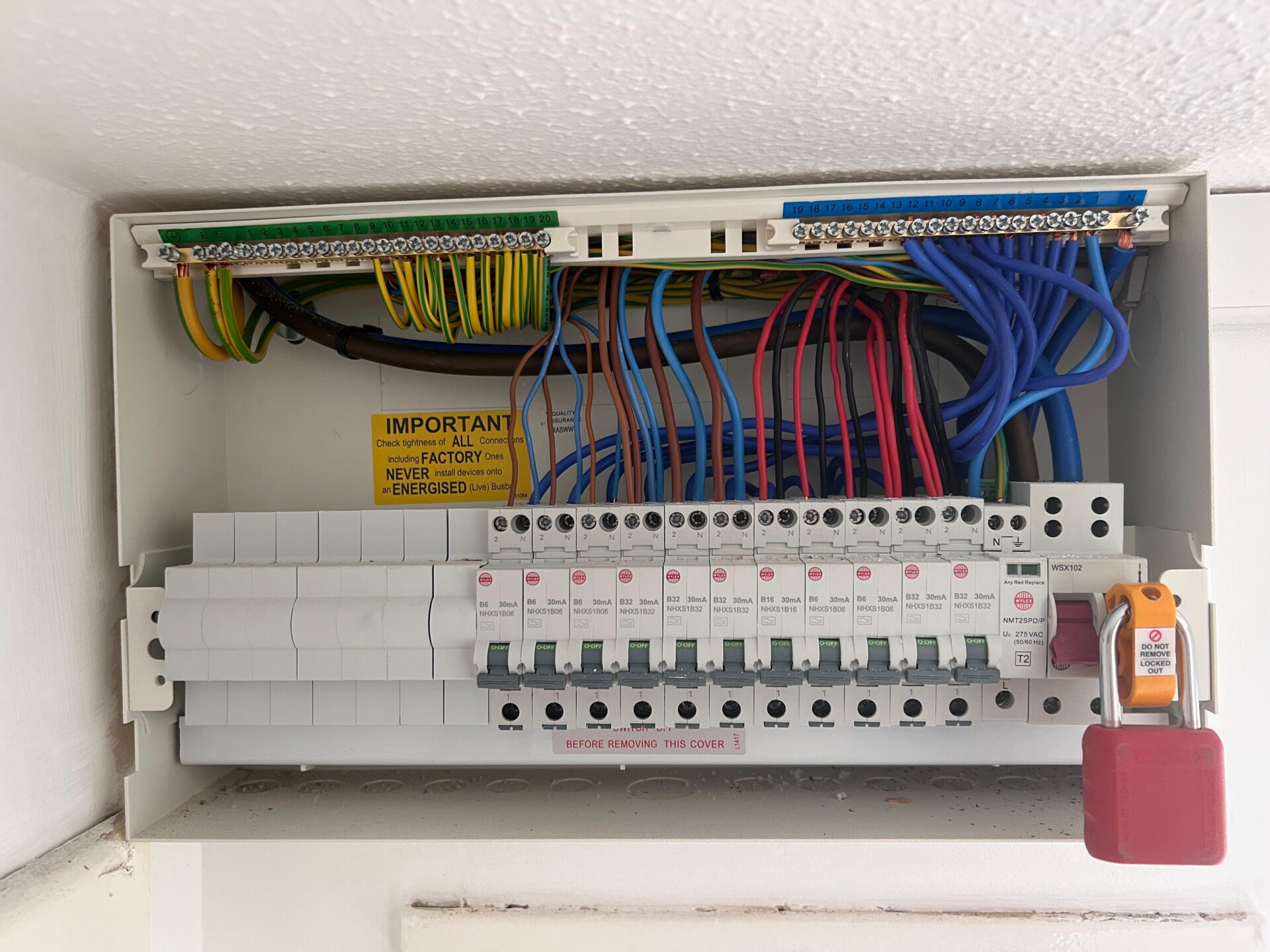 A kitchen refit and fuseboard upgrade on a house in seaton 1