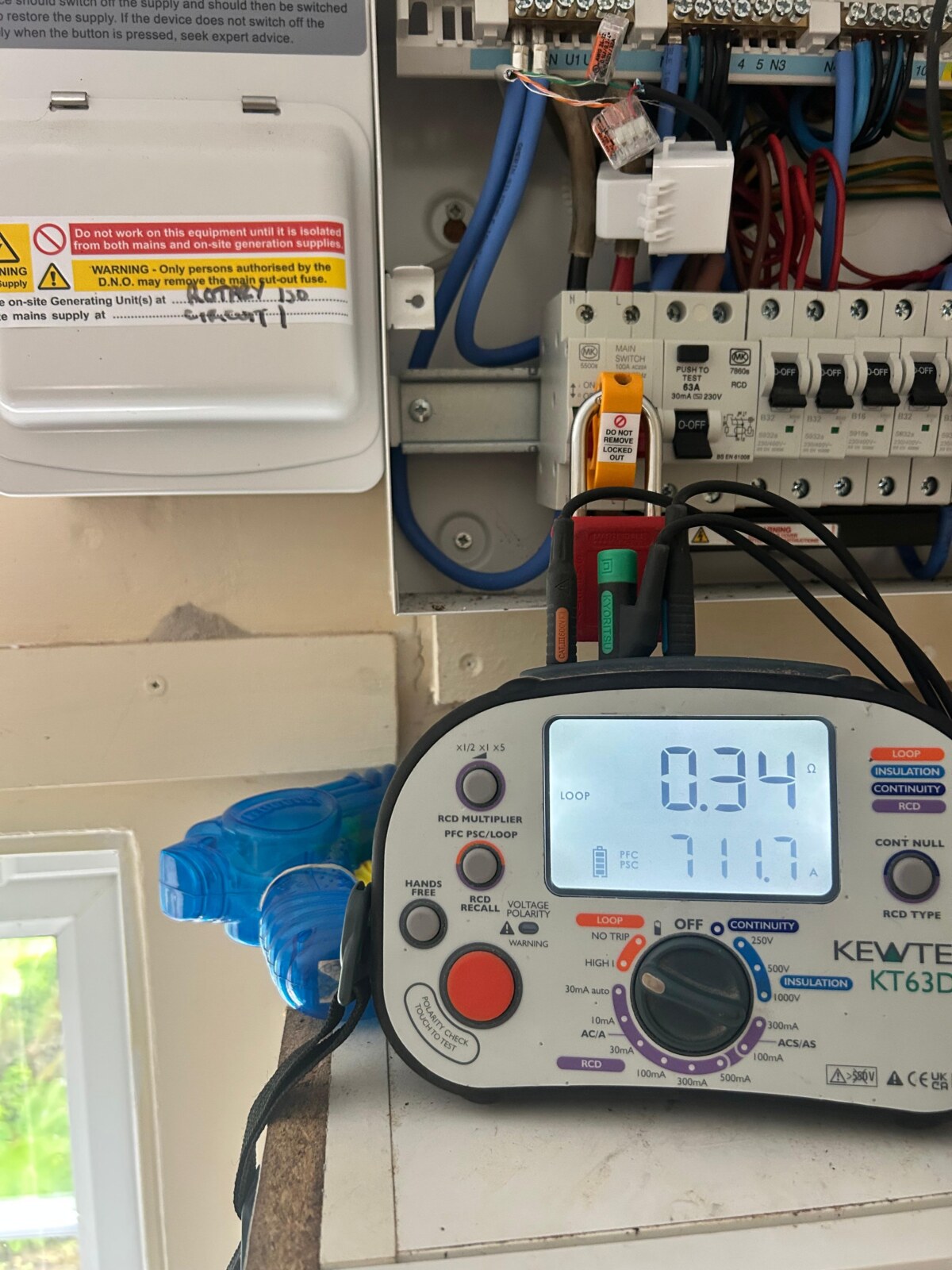 An EICR on a rental property in Honiton 12