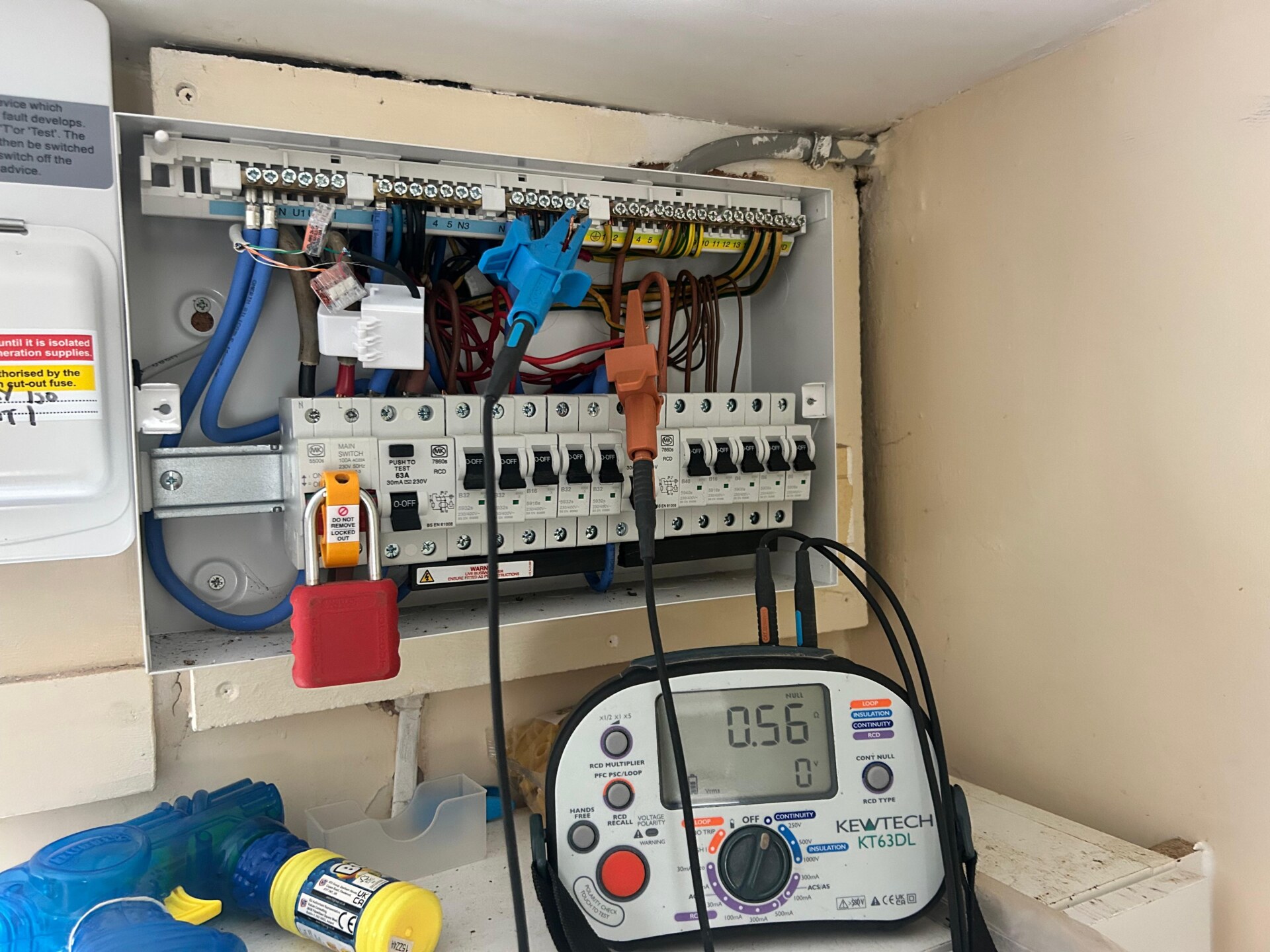 An EICR on a rental property in Honiton 18