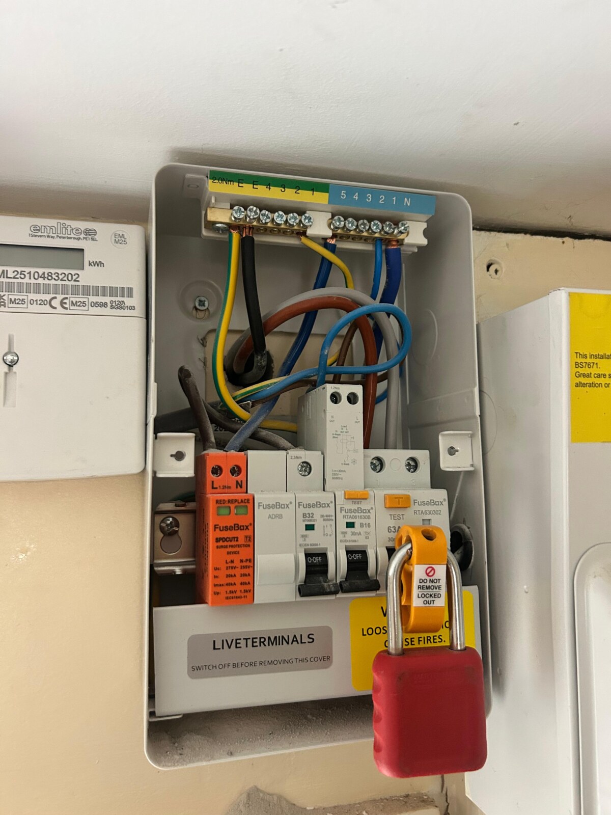 An EICR on a rental property in Honiton 2