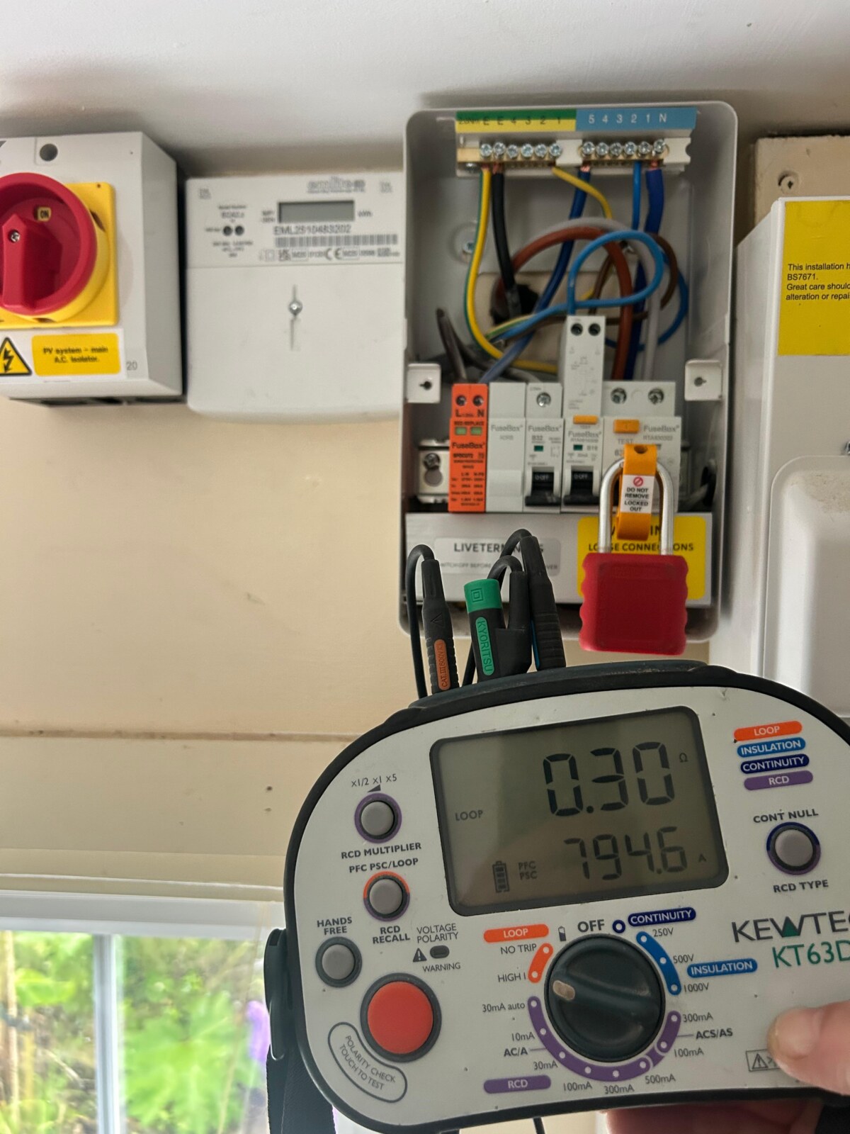 An EICR on a rental property in Honiton 3