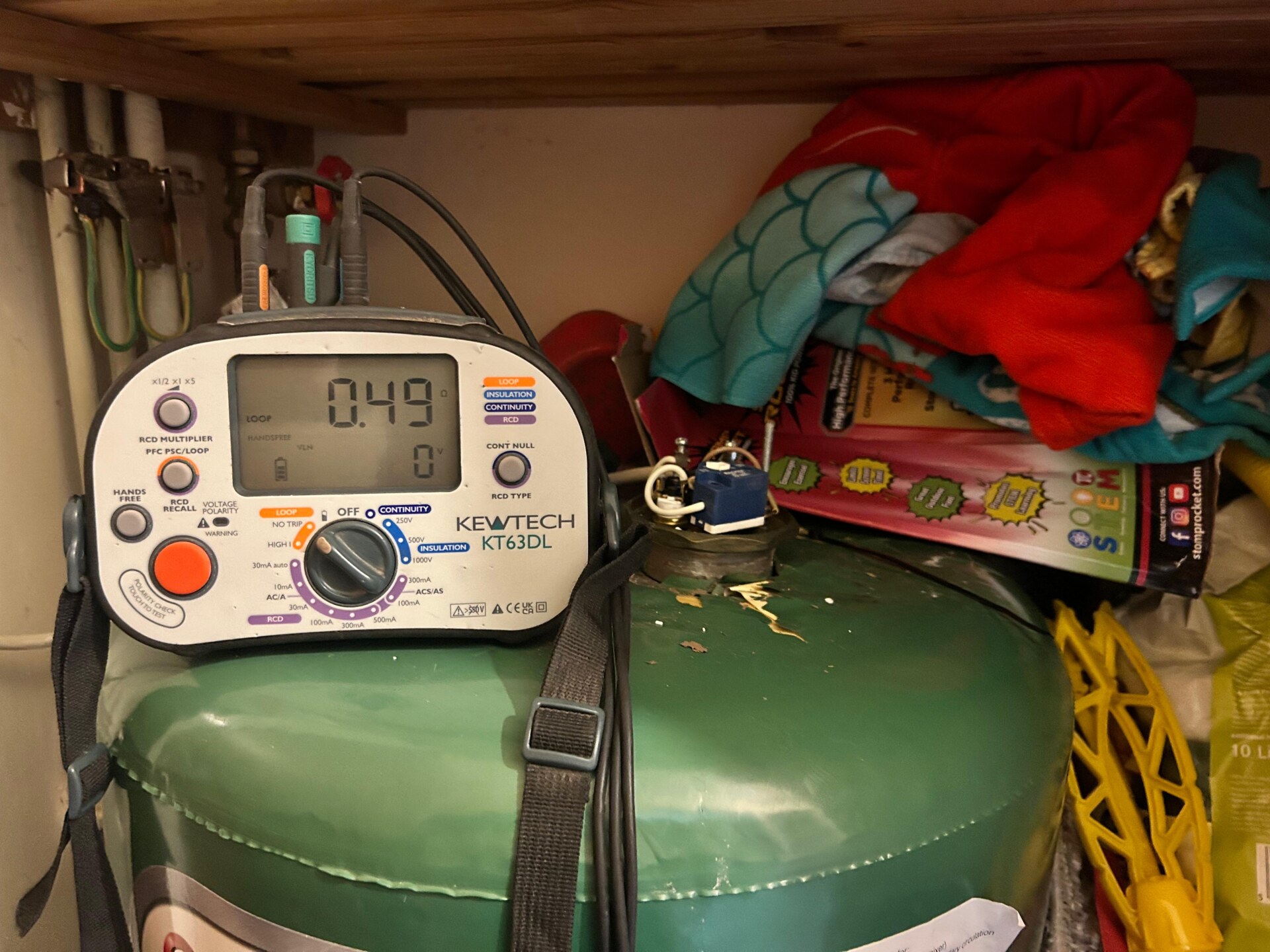 An EICR on a rental property in Honiton 8