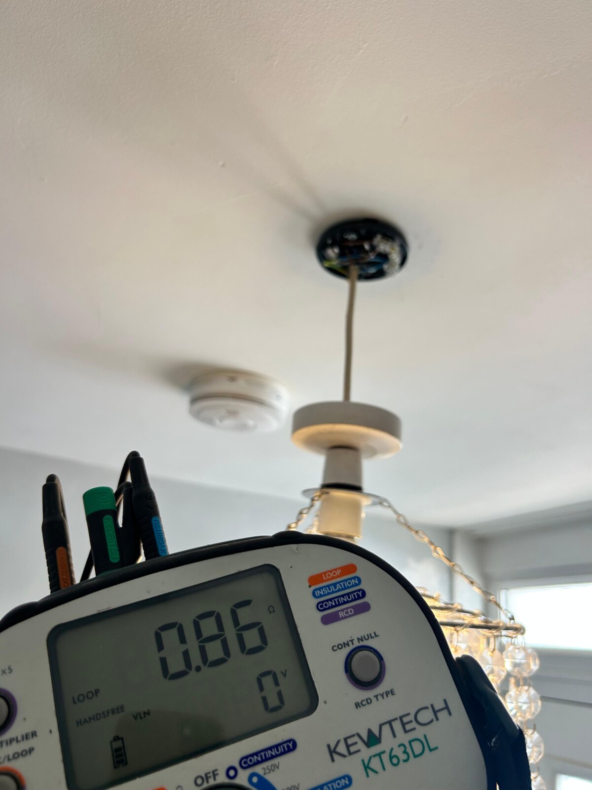 An EICR on a rented property in Exeter. Satisfactory 15