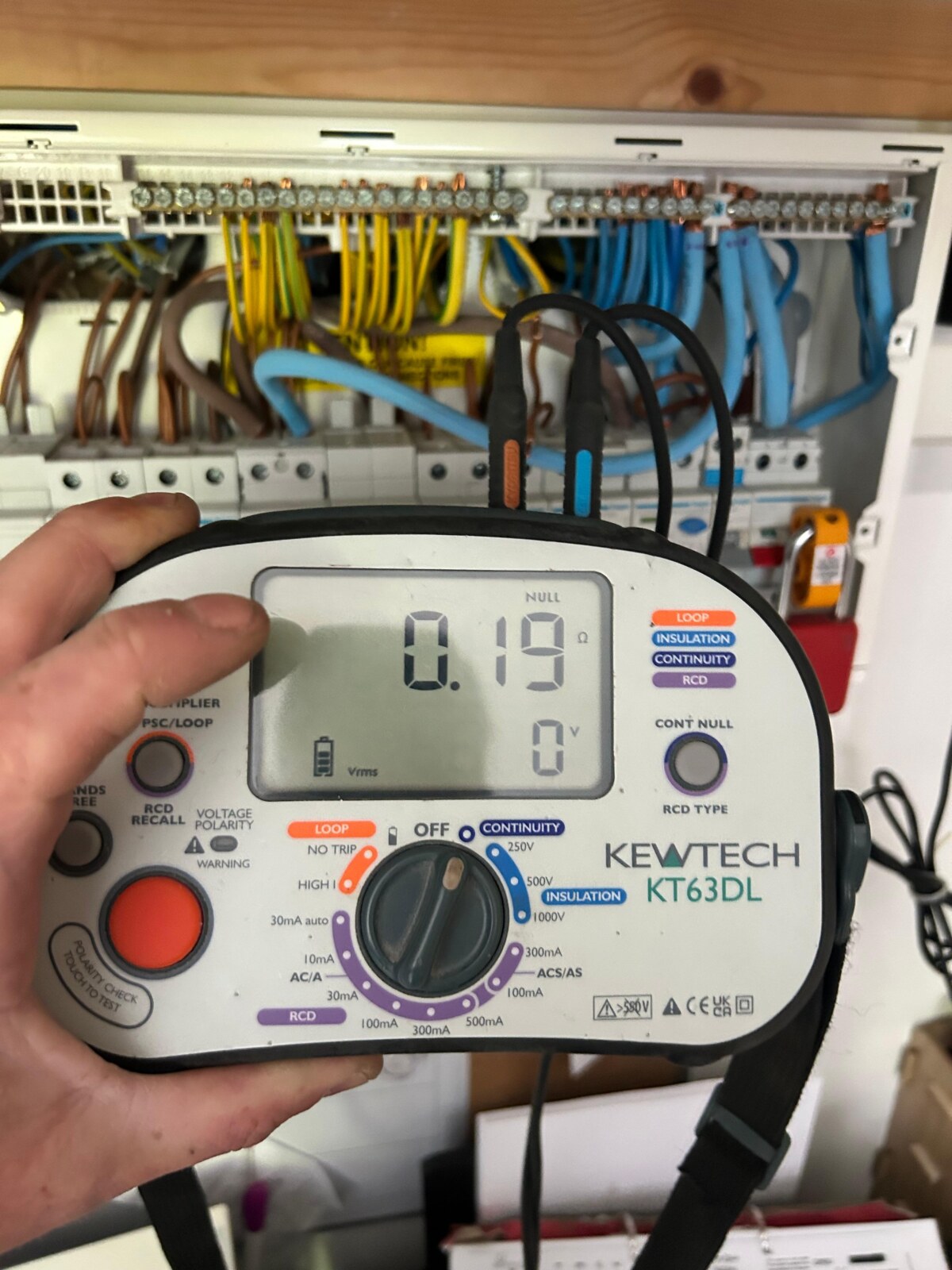 An EICR on a rented property in Exmouth. Replaced 2x old smoke detectors 12
