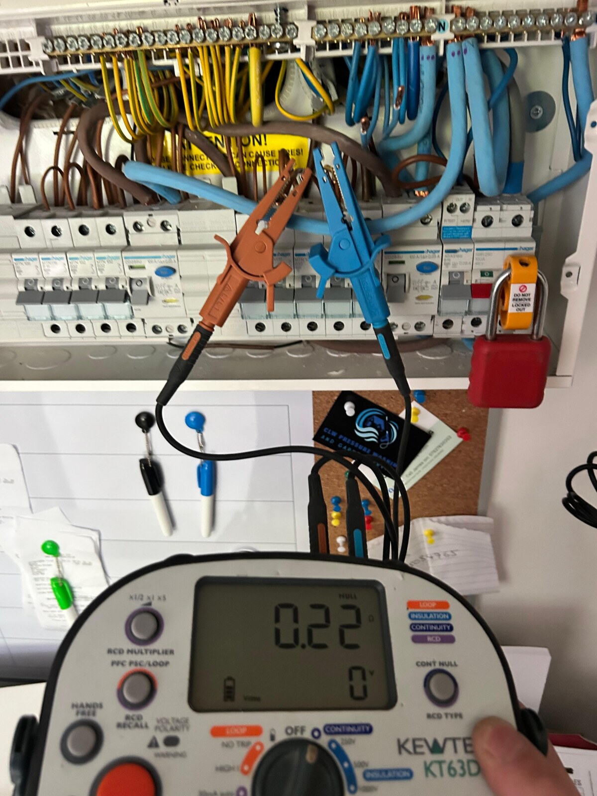 An EICR on a rented property in Exmouth. Replaced 2x old smoke detectors 2