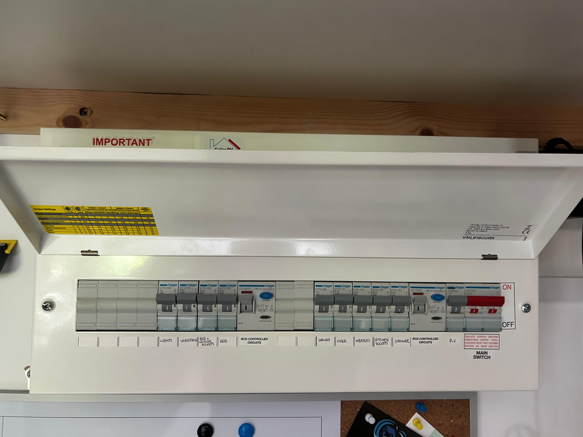 An EICR on a rented property in Exmouth. Replaced 2x old smoke detectors 3